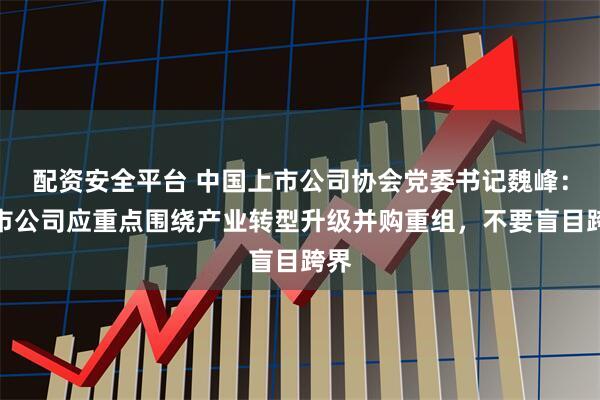 配资安全平台 中国上市公司协会党委书记魏峰：上市公司应重点围绕产业转型升级并购重组，不要盲目跨界